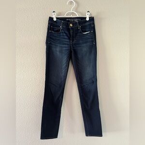 American Eagle Outfitters Women's Navy Skinny Jeans